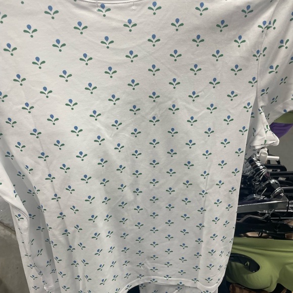 NWT Lake Women’s Pima Cotton Wide Leg PJ set/ XL/Serene Blue Multi Blossom - Picture 8 of 10